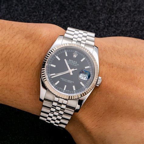 rolex datejust original weight|rolex datejust 36 black dial.